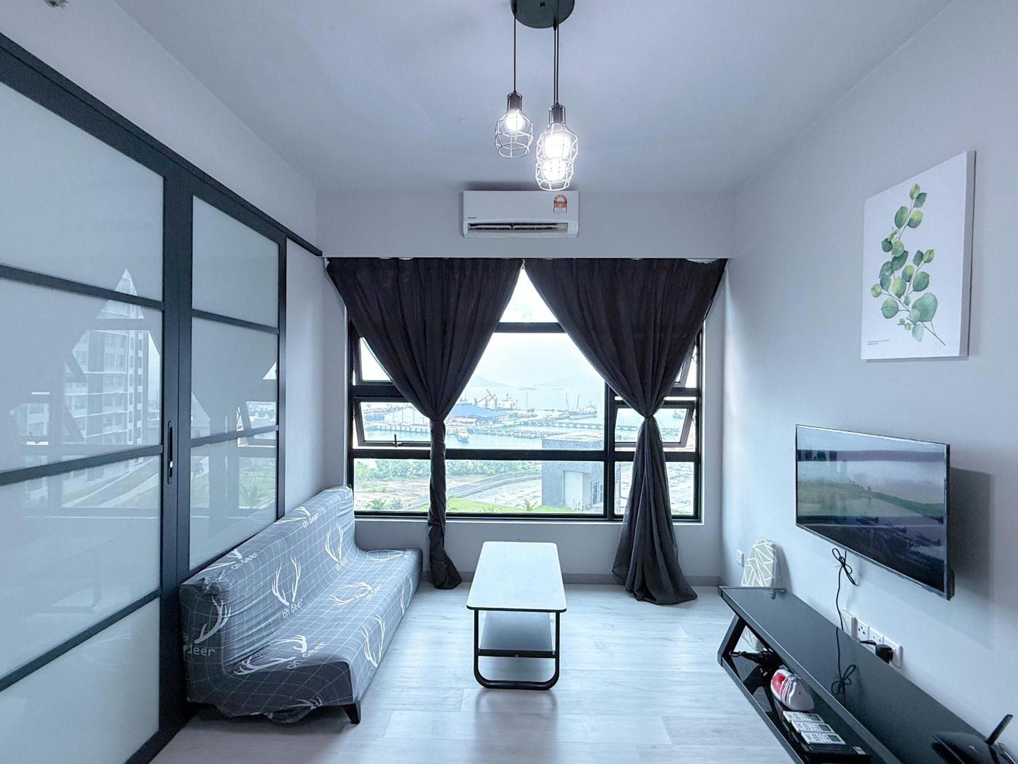 Vv Homestay Jesselton Quay Surla Sabah Mall Kk 亚庇贵赴行馆 Kota Kinabalu Zewnętrze zdjęcie