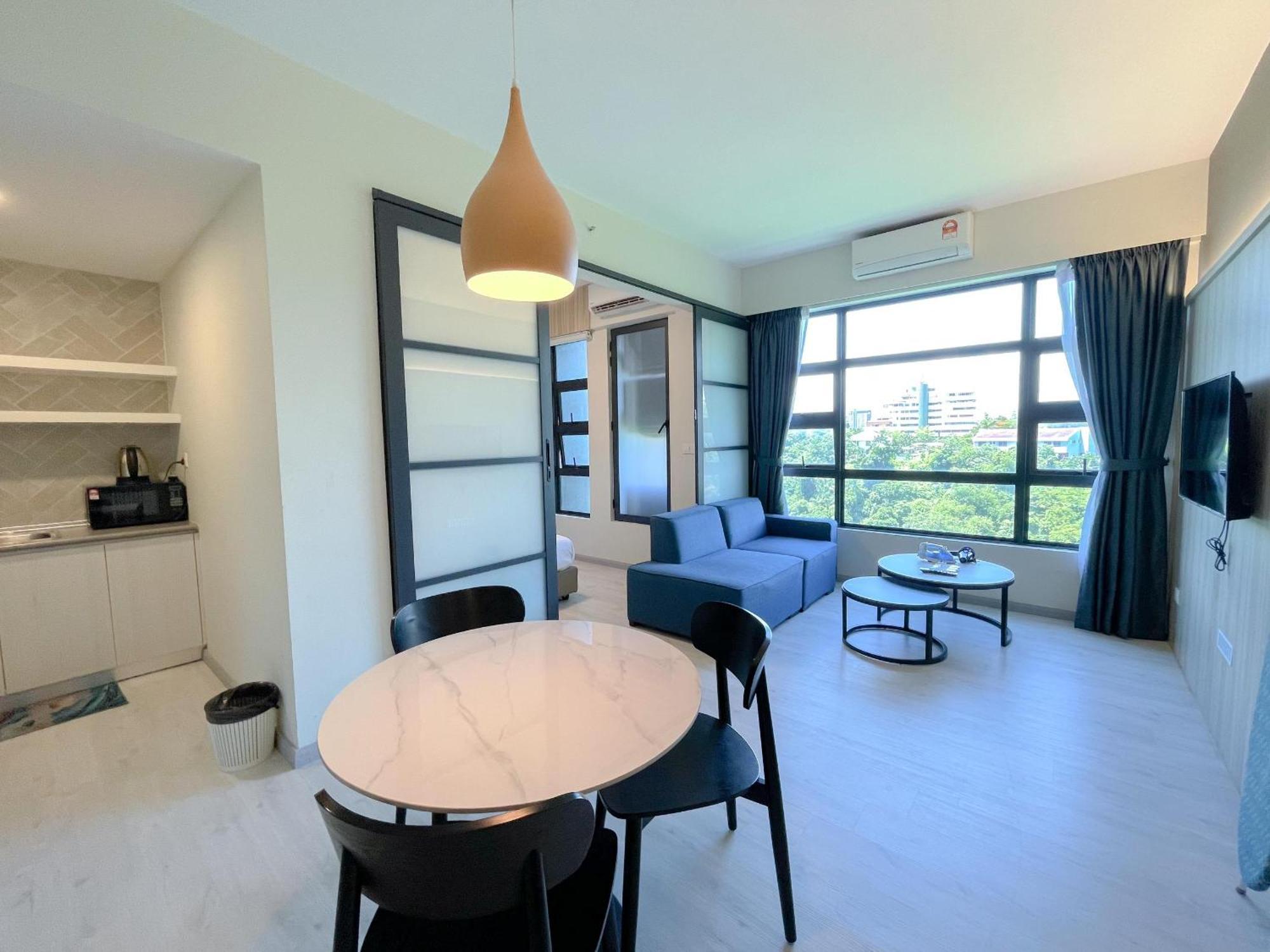 Vv Homestay Jesselton Quay Surla Sabah Mall Kk 亚庇贵赴行馆 Kota Kinabalu Zewnętrze zdjęcie