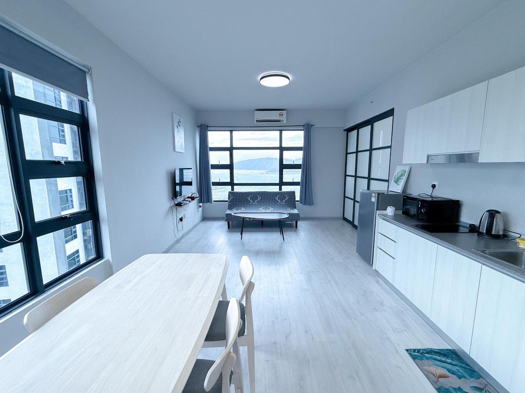 Vv Homestay Jesselton Quay Surla Sabah Mall Kk 亚庇贵赴行馆 Kota Kinabalu Zewnętrze zdjęcie
